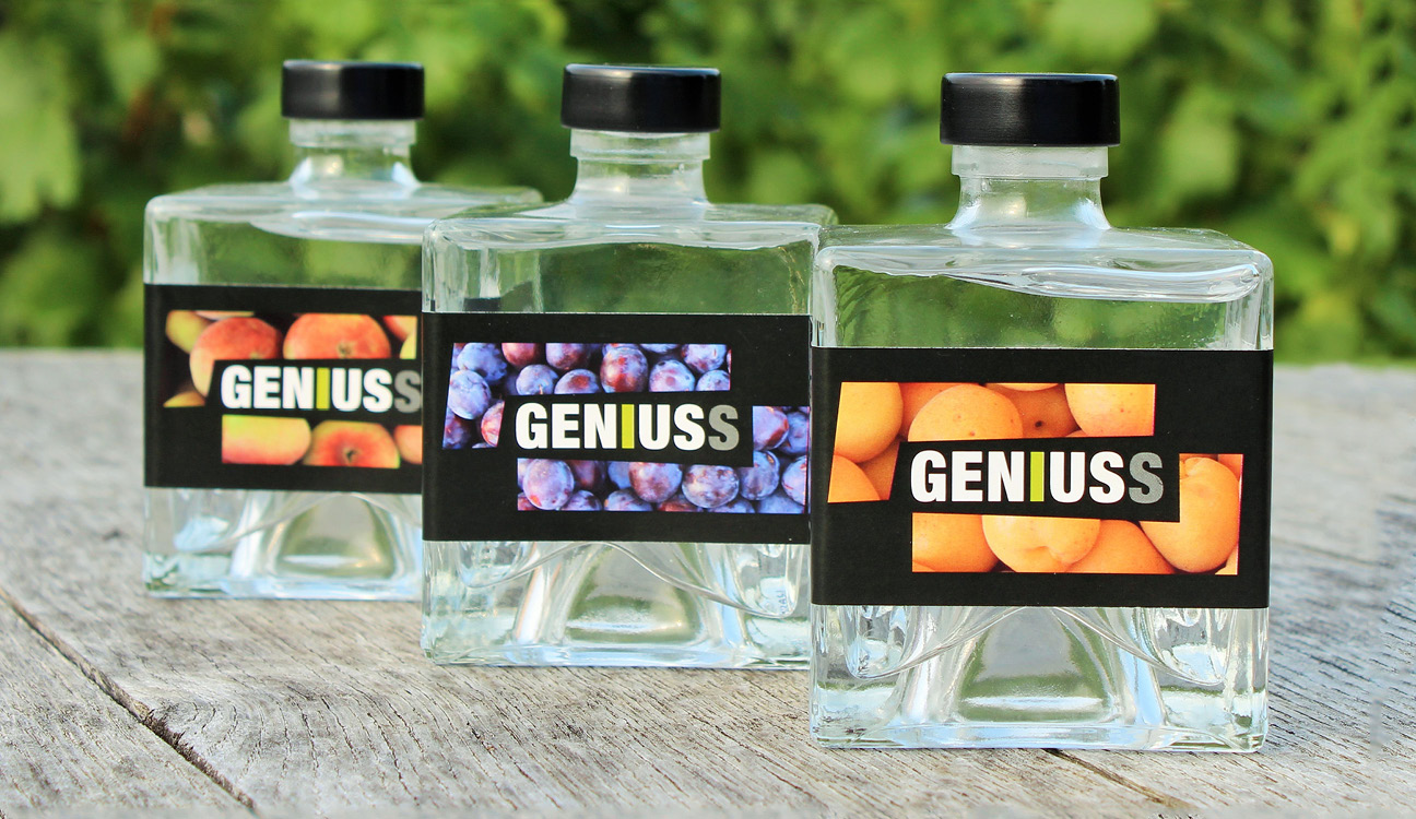 Geniuss Brand Flaschen