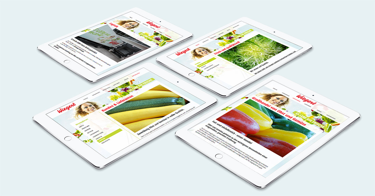 Wiegert Responsive Webdesign Tablet